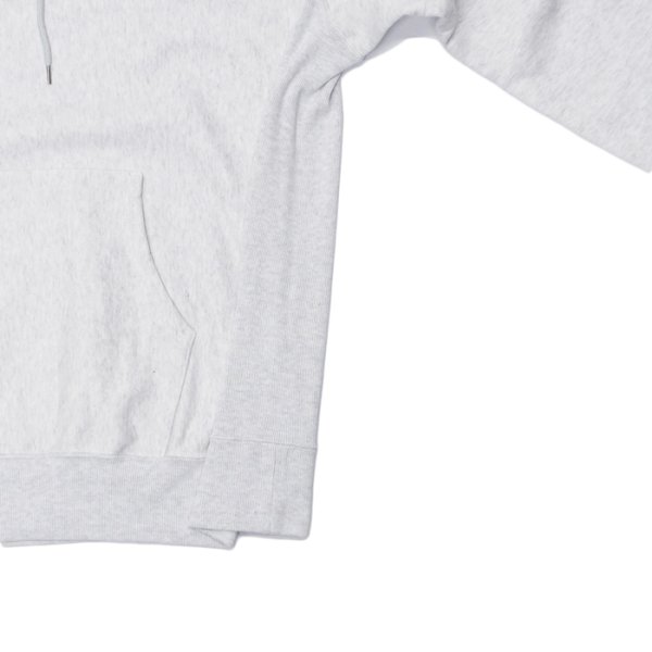 画像5: blurhms ROOTSTOCK(ブラームスルーツストック)Soft&Hard Sweat Hoodie Pullover(ソフト&ハードスウェットフーディプルオーバー)/ Heather White(ヘザーホワイト) (5)