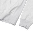 画像6: blurhms ROOTSTOCK（ブラームスルーツストック）Soft&Hard Sweat Hoodie Pullover（ソフト&ハードスウェットフーディプルオーバー）/ Heather White（ヘザーホワイト） (6)