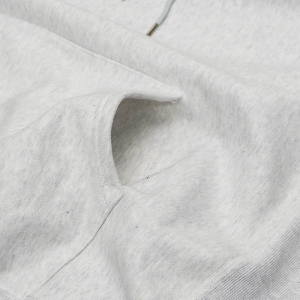 画像7: blurhms ROOTSTOCK(ブラームスルーツストック)Soft&Hard Sweat Hoodie Pullover(ソフト&ハードスウェットフーディプルオーバー)/ Heather White(ヘザーホワイト) (7)