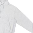 画像4: blurhms ROOTSTOCK（ブラームスルーツストック）Soft&Hard Sweat Hoodie Pullover（ソフト&ハードスウェットフーディプルオーバー）/ Heather White（ヘザーホワイト） (4)