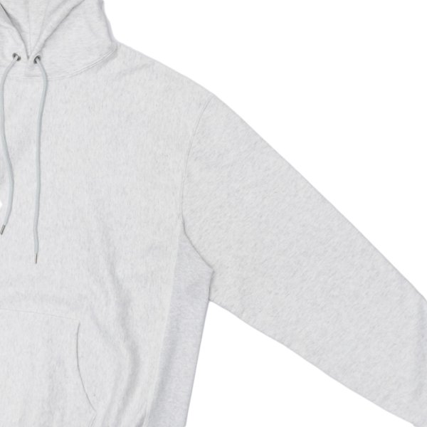 画像4: blurhms ROOTSTOCK(ブラームスルーツストック)Soft&Hard Sweat Hoodie Pullover(ソフト&ハードスウェットフーディプルオーバー)/ Heather White(ヘザーホワイト) (4)