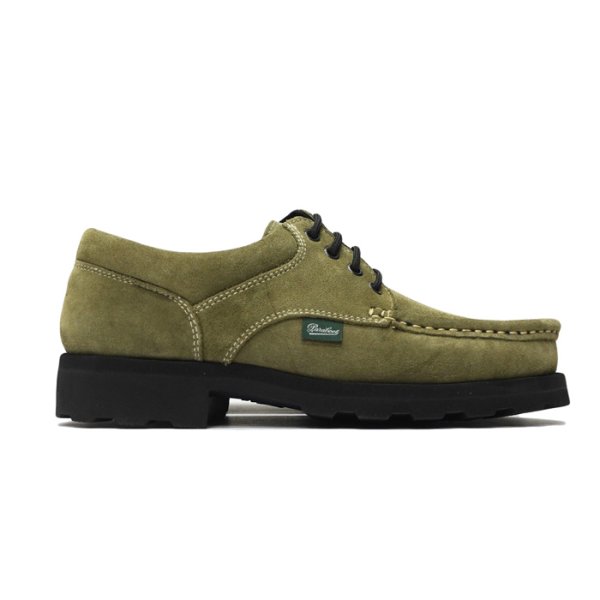 画像1: Paraboot（パラブーツ）THIERS（ティエール）/ Vel Olive（オリーブスエード） (1)