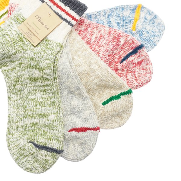 画像7: Mauna Kea(マウナケア)スラブネップ トップラインソックス  / 5Colors(全5色展開) ※3足までメール便発送可 (7)