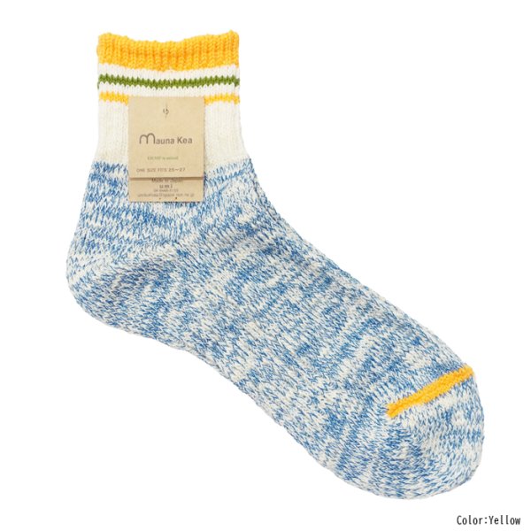 画像6: Mauna Kea(マウナケア)スラブネップ トップラインソックス  / 5Colors(全5色展開) ※3足までメール便発送可 (6)