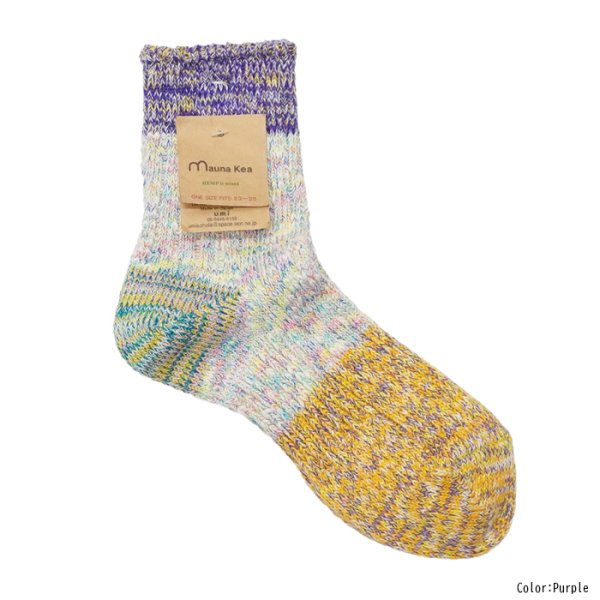 画像4: Mauna Kea(マウナケア)ツイスター3面切替えソックス"レディース" / 3Colors(全3色展開)※3足までメール便発送可 (4)