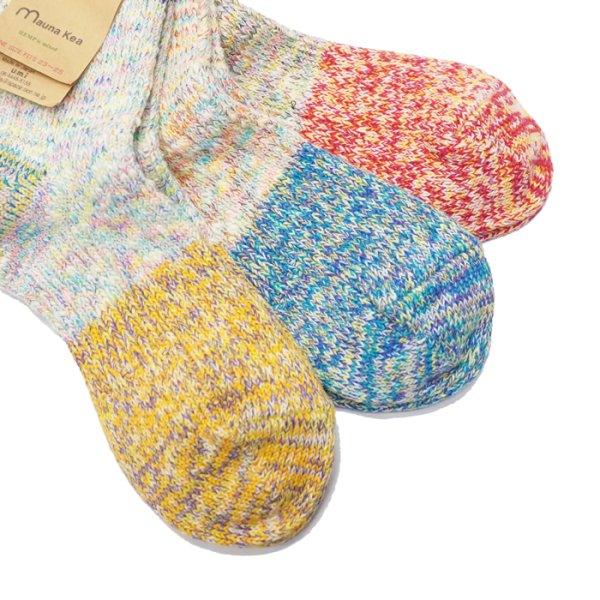 画像5: Mauna Kea(マウナケア)ツイスター3面切替えソックス"レディース" / 3Colors(全3色展開)※3足までメール便発送可 (5)