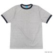 画像6: Good On（グッドオン）Short Sleeve Black Ringer Tee（ショートスリーブ ブラックリンガーTシャツ）"Reactive Dye" / Grey（グレー）・Ahs Grey（アッシュグレー）・Ajisai（アジサイ） (6)