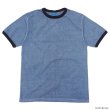 画像4: Good On（グッドオン）Short Sleeve Black Ringer Tee（ショートスリーブ ブラックリンガーTシャツ）"Reactive Dye" / Grey（グレー）・Ahs Grey（アッシュグレー）・Ajisai（アジサイ） (4)