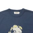 画像3: free rage（フリーレイジ）リサイクルコットンプリントTee / Sumi（スミクロ）・Navy（ネイビー） (3)