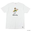 画像5: free rage（フリーレイジ）リサイクルコットンプリントTee / White（ホワイト）・Sumi（スミクロ） (5)