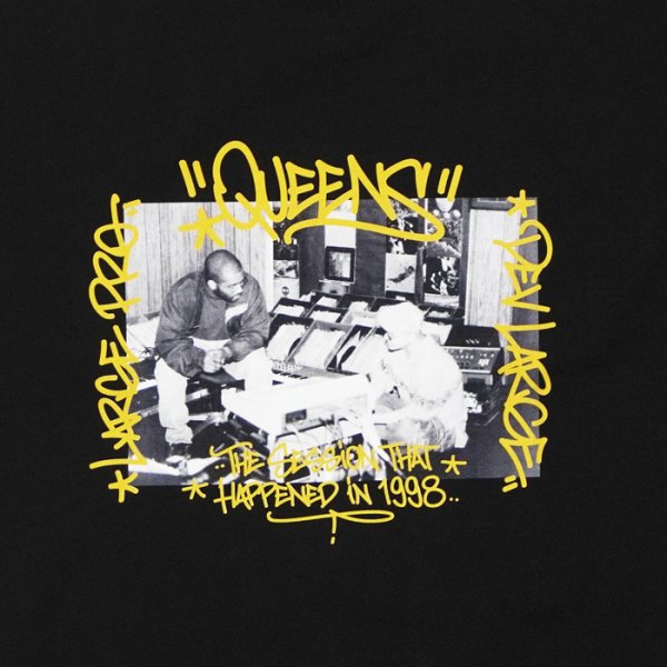 画像6: 【PointUp10%11/10迄】ENGINEERED GARMENTS(エンジニアードガーメンツ)QUEENS 1998 TEE(クイーンズ 1998 Tシャツ)"Collaboration by EXPANSION NY"/ Black(ブラック) (6)