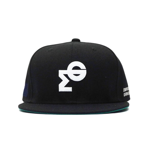 画像1: ENGINEERED GARMENTS（エンジニアードガーメンツ）GREATEST ELEVATIONS BB CAP（グレイテス エレベーションズ BB キャップ）"Collaboration by EXPANSION NY" / Black（ブラック） (1)