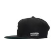 画像2: ENGINEERED GARMENTS（エンジニアードガーメンツ）GREATEST ELEVATIONS BB CAP（グレイテス エレベーションズ BB キャップ）"Collaboration by EXPANSION NY" / Black（ブラック） (2)