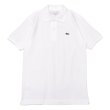 画像1: LACOSTE（ラコステ）Classic Fit Pique Polo Shirt（クラシックフィットピケポロシャツ）"Imported from France" / White（ホワイト） (1)