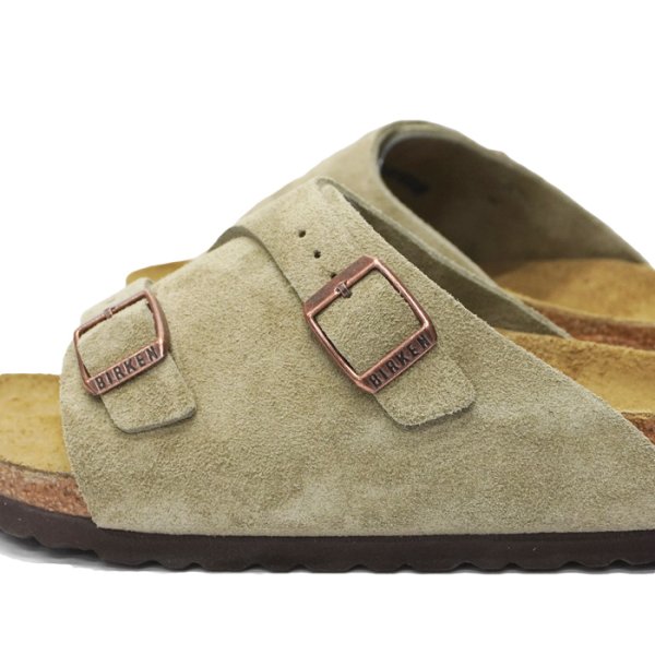 画像4: BIRKENSTOCK(ビルケンシュトック)ZURICH(チューリッヒ)"Narrow Fit" / Taupe Suede(トープスエード) (4)