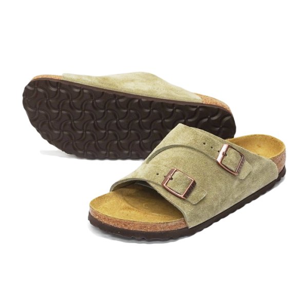 画像3: BIRKENSTOCK(ビルケンシュトック)ZURICH(チューリッヒ)"Narrow Fit" / Taupe Suede(トープスエード) (3)