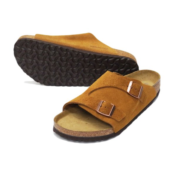 画像3: BIRKENSTOCK（ビルケンシュトック）ZURICH（チューリッヒ）"ソフトフットベッド" / Mink Suede（ブラウンスエード） (3)