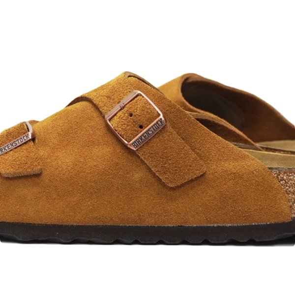 画像4: BIRKENSTOCK（ビルケンシュトック）ZURICH（チューリッヒ）"ソフトフットベッド" / Mink Suede（ブラウンスエード） (4)