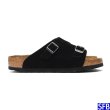 画像1: BIRKENSTOCK（ビルケンシュトック）ZURICH（チューリッヒ）"ソフトフットベッド" / Black Suede（ブラックスエード） (1)