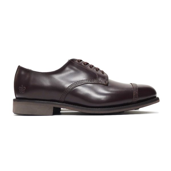 画像1: SANDERS（サンダース）Military Derby Shoe（ミリタリーダービーシューズ）/Burgundy（バーガンディ） (1)