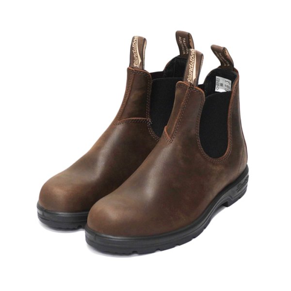 画像2: BLUNDSTONE（ブランドストーン）BS1609 CLASSICS ELASTIC SIDE BOOTS（クラシックスサイドゴアブーツ）/ Antique Brown（アンティークブラウン） (2)