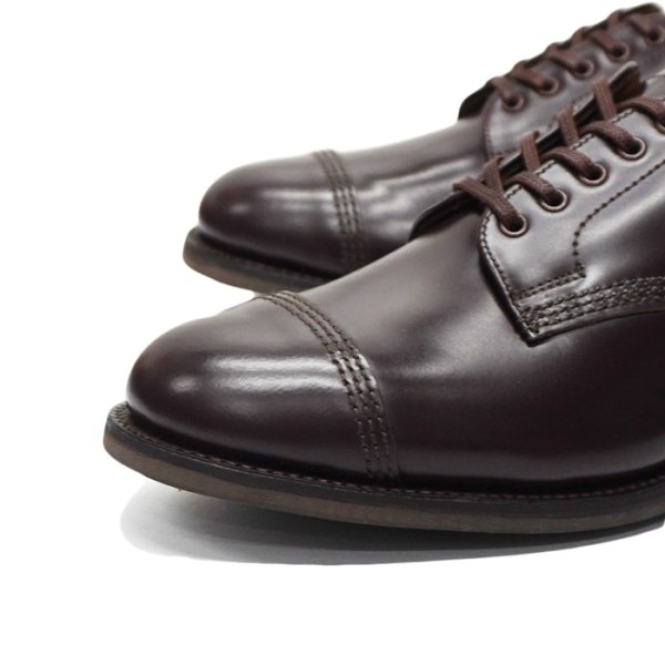 画像6: SANDERS(サンダース)Military Derby Shoe(ミリタリーダービーシューズ)”Polished Leather” / Burgundy(バーガンディ) (6)
