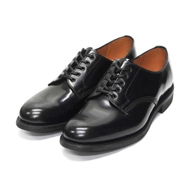 画像2: SANDERS（サンダース）Officer Shoe（オフィサーシューズ）”Polished Leather" / Black（ブラック） (2)