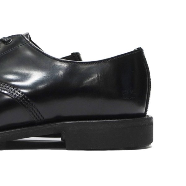 画像7: SANDERS（サンダース）Officer Shoe（オフィサーシューズ）”Polished Leather" / Black（ブラック） (7)