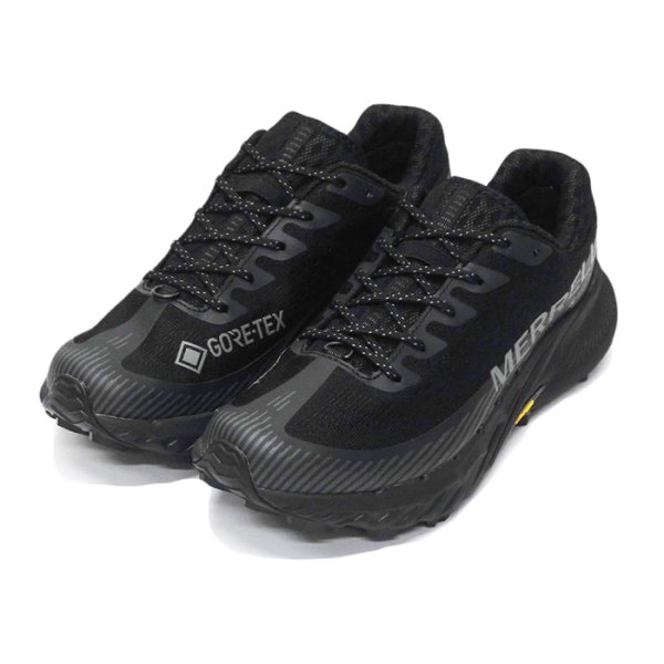 画像2: MERRELL（メレル）AGILITY PEAK 5 GORE-TEX（アジリティーピーク5ゴアテックス）/ Black×Black（ブラック×ブラック） (2)