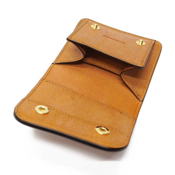 画像6: WILD SWANS（ワイルドスワンズ）PALM-V2（パームV2）コンパクトウォレット"フルグレインブライドル"/London Colour（ロンドンカラー） (6)