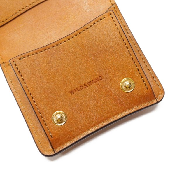 画像8: WILD SWANS（ワイルドスワンズ）PALM-V2（パームV2）コンパクトウォレット"フルグレインブライドル"/London Colour（ロンドンカラー） (8)