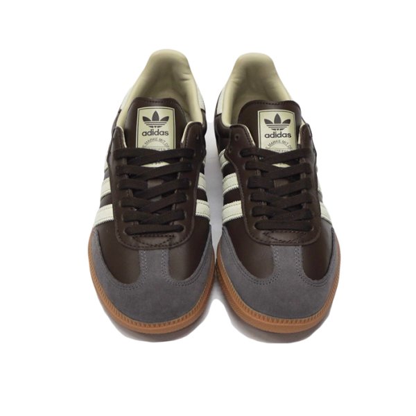 画像5: adidas Originals(アディダスオリジナルス)SAMBA OG(サンバOG)/ Brown×Putty Grey×Gold Metallic(ブラウン×パテグレー×ゴールドメタリック) (5)