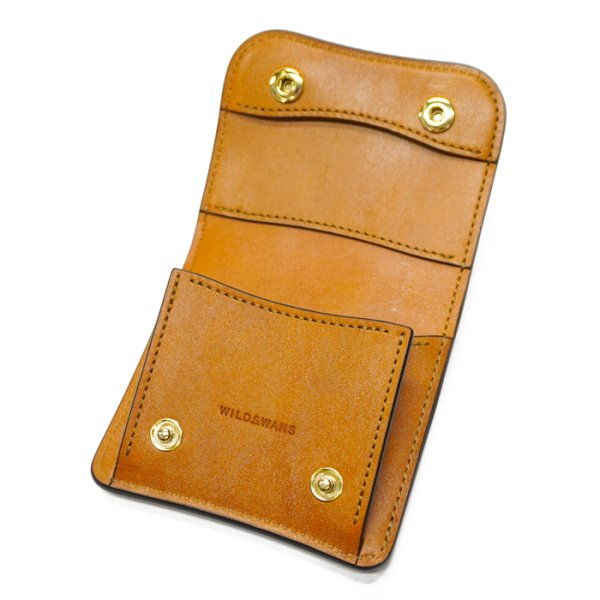 画像5: WILD SWANS（ワイルドスワンズ）PALM-V2（パームV2）コンパクトウォレット"フルグレインブライドル"/London Colour（ロンドンカラー） (5)