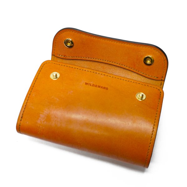 画像4: WILD SWANS（ワイルドスワンズ）BYRNE（バーン）3つ折りウォレット"フルグレインブライドル"/London Colour（ロンドンカラー） (4)