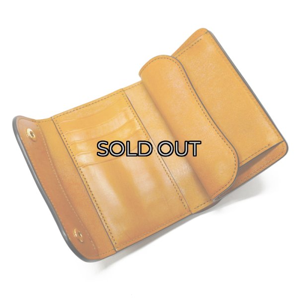 画像6: WILD SWANS(ワイルドスワンズ)BYRNE(バーン)3つ折りウォレット"フルグレインブライドル"/London Colour(ロンドンカラー) (6)