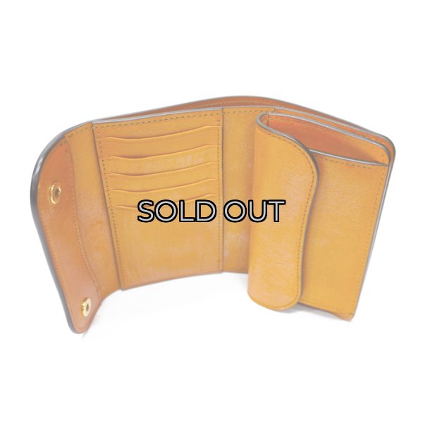 画像5: WILD SWANS(ワイルドスワンズ)BYRNE(バーン)3つ折りウォレット"フルグレインブライドル"/London Colour(ロンドンカラー) (5)