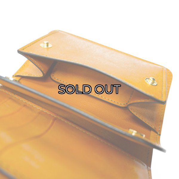 画像8: WILD SWANS(ワイルドスワンズ)BYRNE(バーン)3つ折りウォレット"フルグレインブライドル"/London Colour(ロンドンカラー) (8)