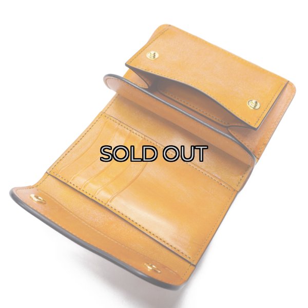 画像7: WILD SWANS(ワイルドスワンズ)BYRNE(バーン)3つ折りウォレット"フルグレインブライドル"/London Colour(ロンドンカラー) (7)