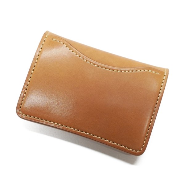 画像8: WILD SWANS（ワイルドスワンズ）Tongue（タング）マルチコインケース/Natural（ナチュラル）"シェルコードバン"×Natural（ナチュラル）"ブッテーロ" (8)