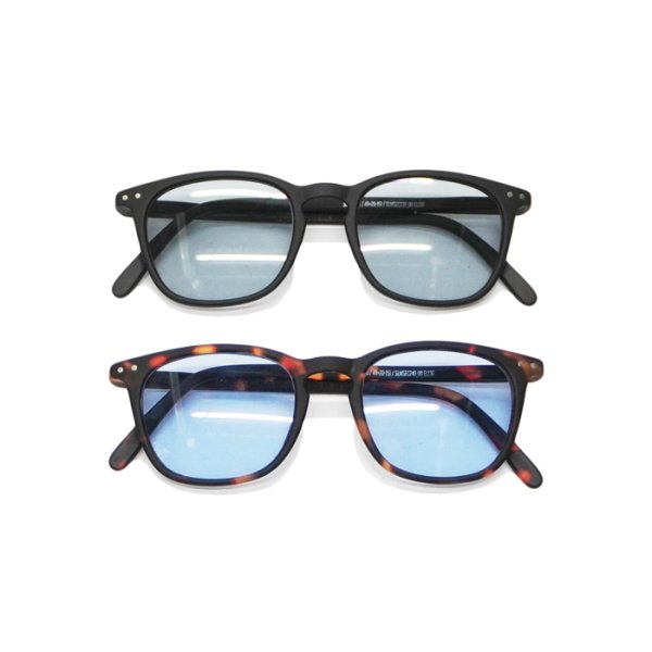 画像1: IZIPIZI（イジピジ）#E SUN "LIGHT COLOR" / Black×Lt,Grey（ブラック×ライトグレー）・（Tortoise×Lt,Blue（トータス×ライトブルー） (1)