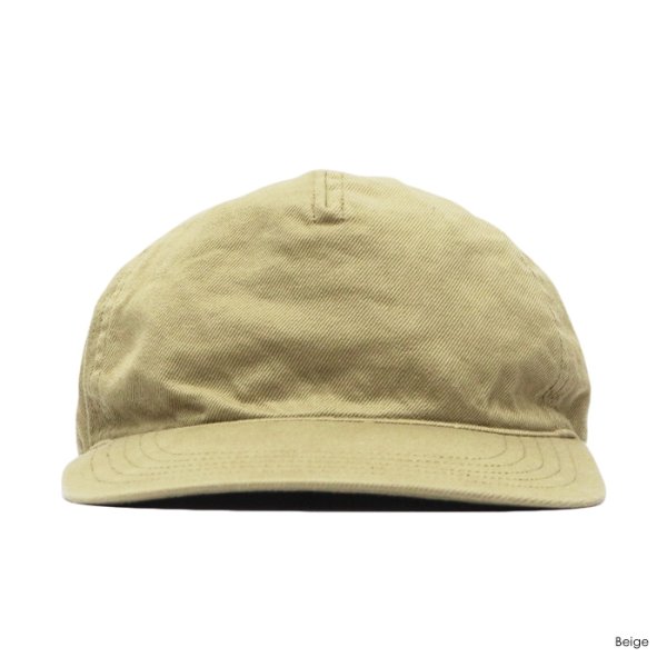 画像3: DECHO(デコー)/ SAFARI CAP(サファリキャップ)"Military Twill" / Black(ブラック)・Beige(ベージュ) (3)