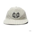 画像3: DECHO（デコー）COOPERSTOWN BALL CAP（クーパーズタウンボールキャップ）"LINEN" / Grey（グレー）・KINARI（キナリ） (3)