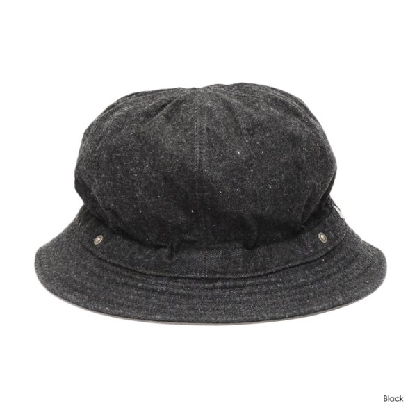 画像2: DECHO（デコー）STANDARD KOME HAT（スタンダードコメハット）"10oz Denim" ※旧モデル※ / 3Colors（全3色展開） (2)
