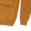 画像5: INVERALLAN（インバーアラン）Crew Neck Saddle Shoulder Sweater（クルーネックサドルショルダーセーター）"Supersoft Shetland" / Cumin（クミン） (5)
