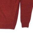 画像5: INVERALLAN（インバーアラン）Crew Neck Saddle Shoulder Sweater（クルーネックサドルショルダーセーター）"Supersoft Shetland" / Blaze（ダークレッド） (5)