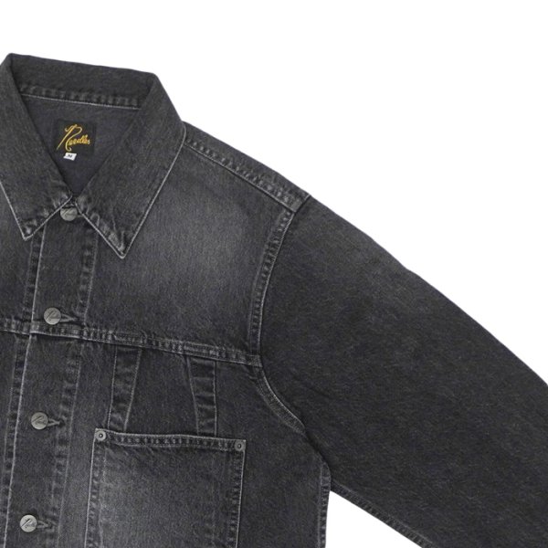 画像5: 【PointUp10%11/10迄】NEEDLES(ニードルズ)Darts Jean Jacket(ダーツジーンジャケット)"12oz Denim" / Black(ブラック) (5)