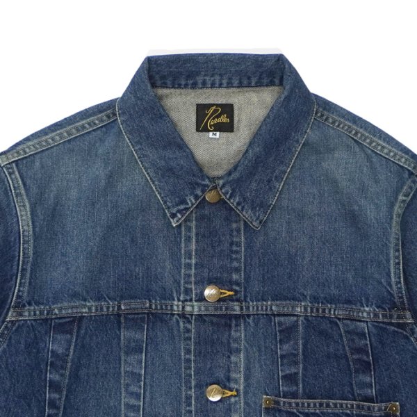 画像4: 【PointUp10%11/10迄】NEEDLES(ニードルズ)Darts Jean Jacket(ダーツジーンジャケット)"12oz Denim" / Indigo(インディゴ) (4)