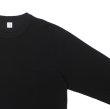 画像4: blurhms ROOTSTOCK（ブラームスルーツストック）Rough&Smooth Thermal Baseball Tee（ラフ&スムースサーマルベースボールTシャツ）/ Black（ブラック） (4)