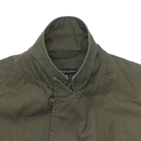 画像6: ENGINEERED GARMENTS（エンジニアードガーメンツ）Bedford Jacket（ベッドフォードジャケット）"Heavyweight Cotton RIpstop" / Olive（オリーブ） (6)