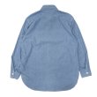 画像2: ENGINEERED GARMENTS（エンジニアードガーメンツ）WORK SHIRT（ワークシャツ）"4.5oz Cotton Chambray" / Blue（ライトブルー） (2)